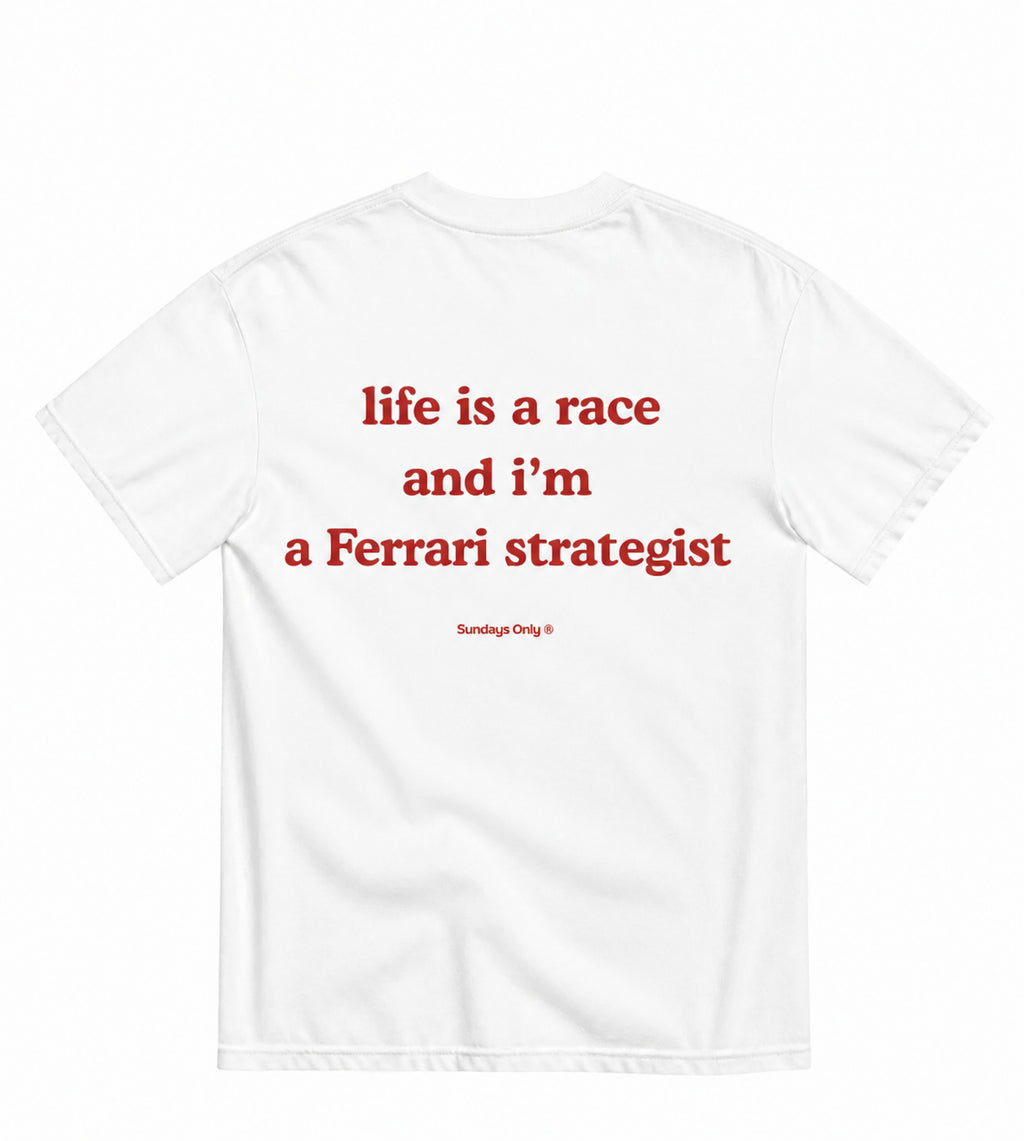 Ferrari strategist Tee